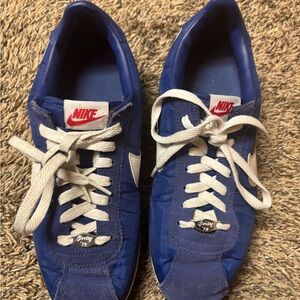Nike Cortez Los Angeles Dodgers Classic Blue and White Sneakers